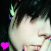 Emo Girl With Heart