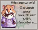 housework. 