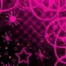 pink/starry bg