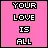 ur love is all i need icon