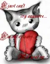 just can't cry