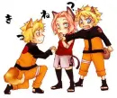 kyuubi x sakura x naruto