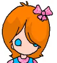 Girl with bow