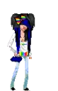 scene rainbow doll with snakebites