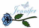 jennifer blue rose