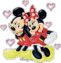 Mickey and Minnie in Love