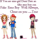 Fake mo boy allways cheat on YOU