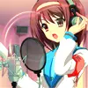 Haruhi is singing