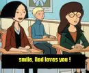 Daria SMile god loves you
