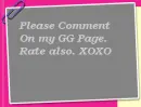 comment and rate