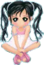 Glitter Anime Girl
