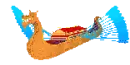 rainbow boat