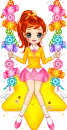 girl on star swing
