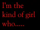 Kind of girl that smiles and cries