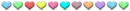 Hearts [dividers, many colors]