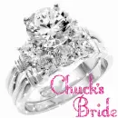 Wedding Ring Set (with sparkles)- Chuck's Bride
