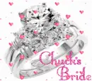 Wedding Ring Set (with floating hearts)- Chuck's Bride