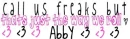 Thats just the way Abby Roles