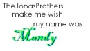 I Wish My Name was Mandy 