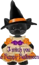 I witch you a Happy Halloween
