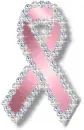 pink glitter ribbon