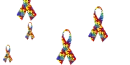 floating ribbons