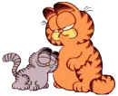 Garfeild and Kitten