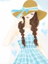 LOVELY GIRL IN BLUE