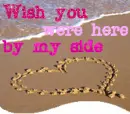I wish you were here....