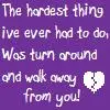 Walking Away