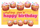 Whising you a happy birthday!