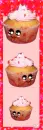 Strawberry cupcake banner