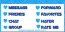 Blue hearts
