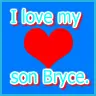 my son Bryce