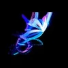 neon butterfly