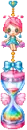 rainbow sand glass