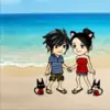 me and you at the beach