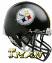 pittsburgh steelers helmet tman