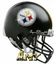 pittsburgh steelers helmet amy