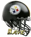 pittsburgh steelers helmet dave