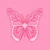 pink butterfly