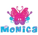 Butterfly and Guitar with Monica