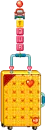 cute luggage
