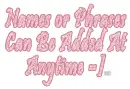Names or Phrases Added