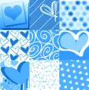 blue hearts