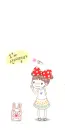 CUTE GITL AND BUNNY