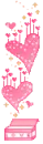 pink hearts