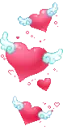 flying hearts