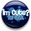 I'm cute button