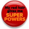 red hair button